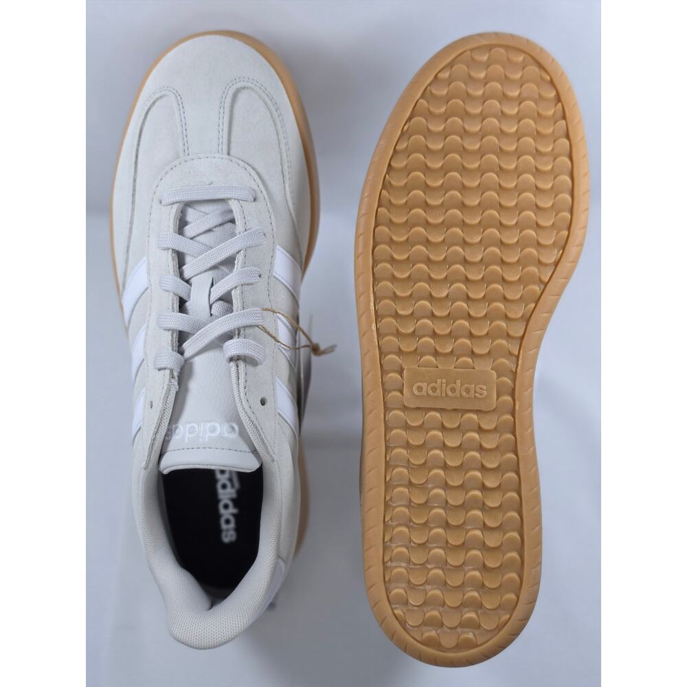 Adidas Barreda Grey White Gum Mens 12 New In Box - Picture 3 of 7